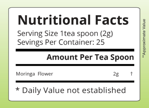 Moringa Flower Tea