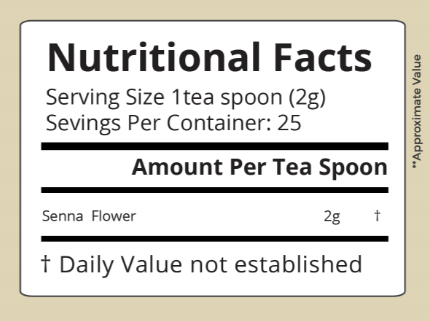 Senna Flower Tea
