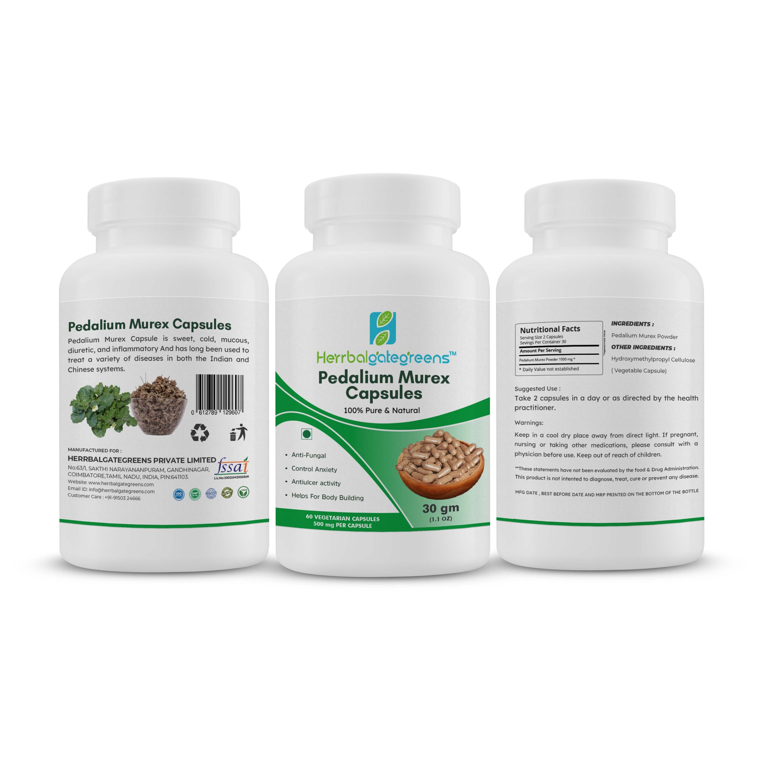 Pedalium Murex capsule